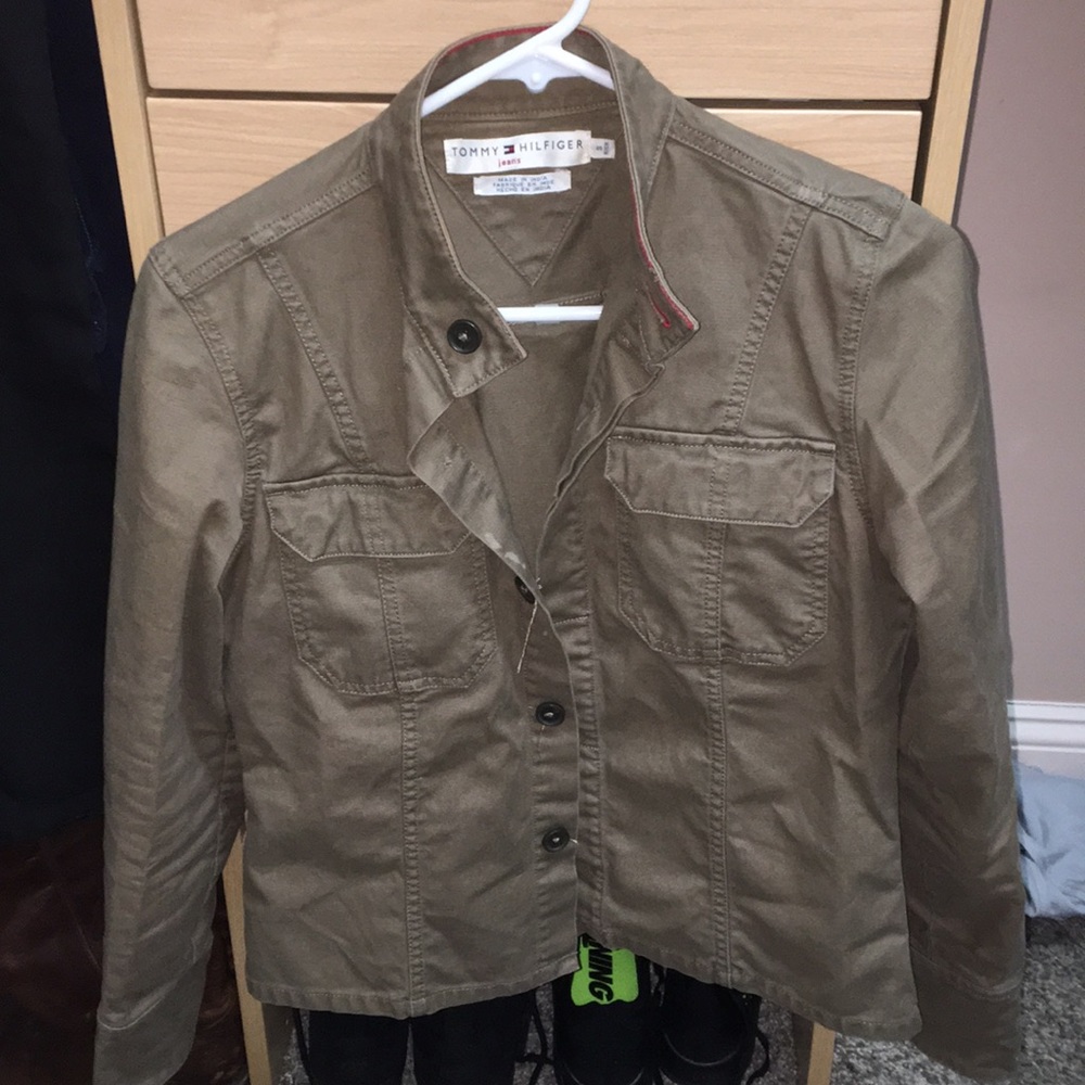Tommy Hilfiger green jacket!